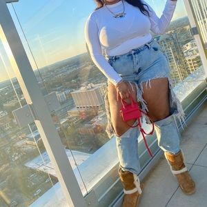 Destroyed Denim Jeans